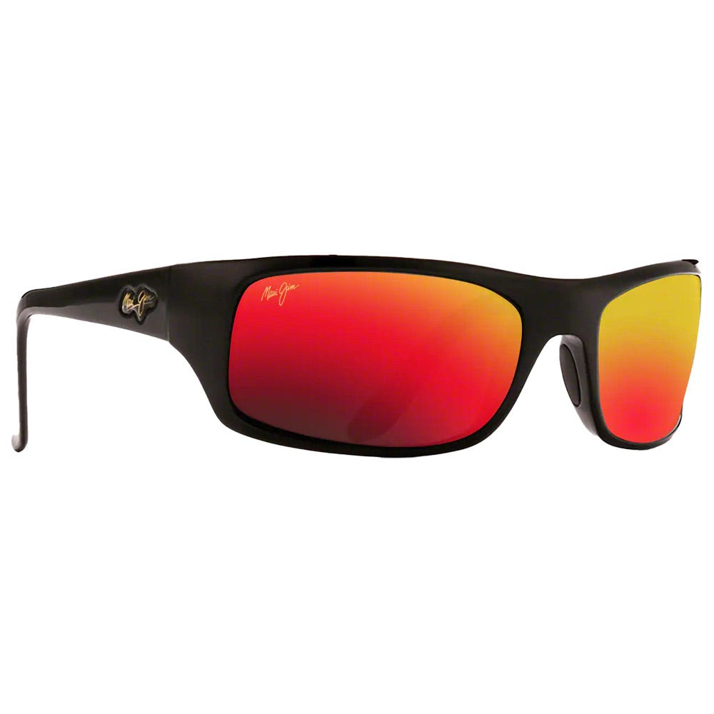 Peahi Noir Brillant Hawaii Lava