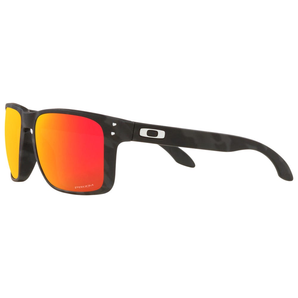 Holbrook XL Matte Black Camouflage Prizm Ruby