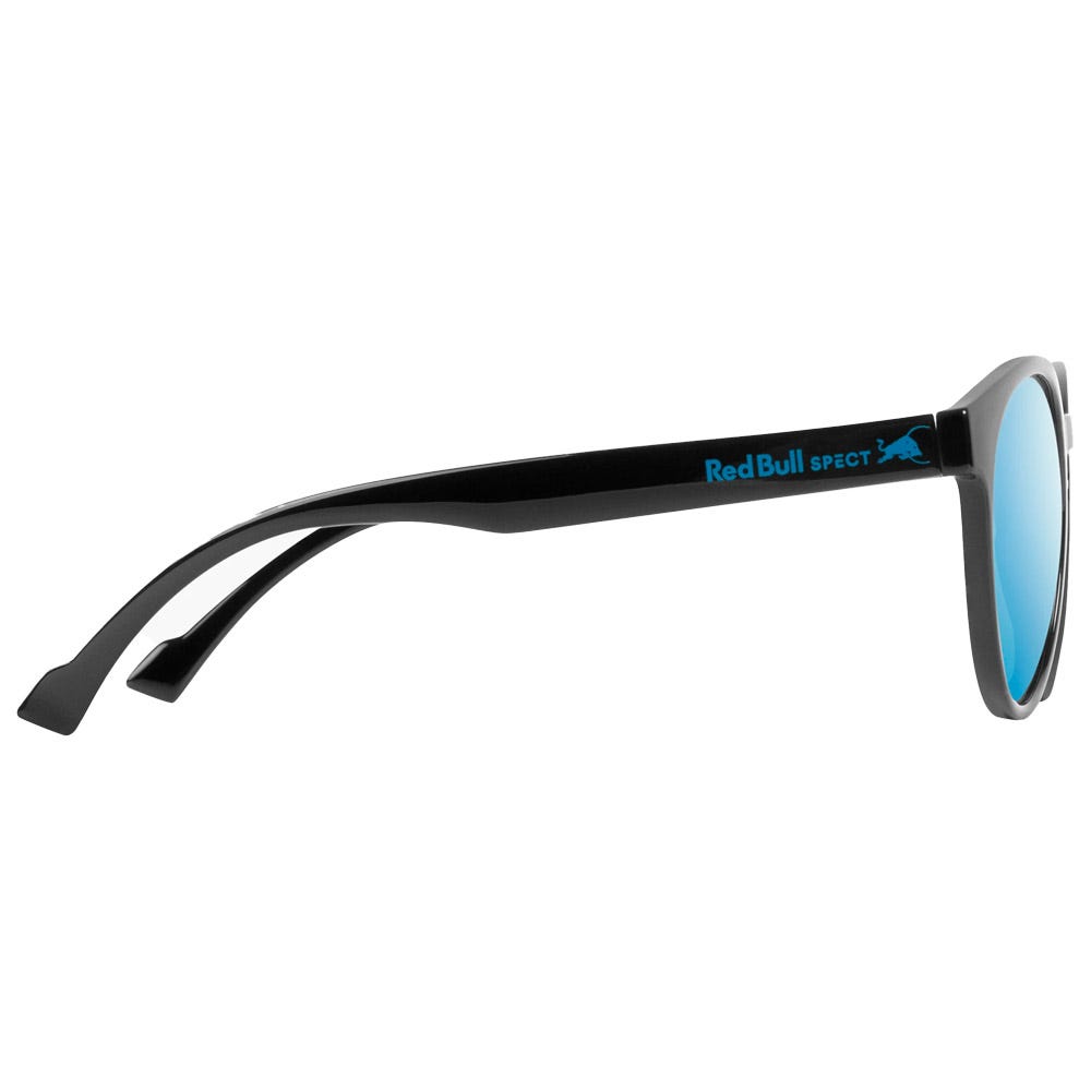 Lace Shiny Black Smoke Blue Mirror