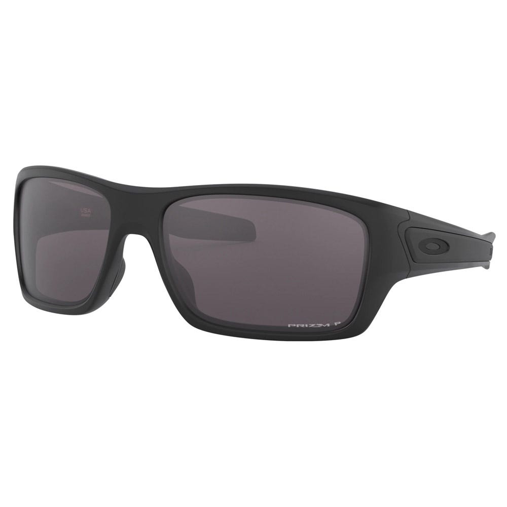 Turbine Matte Black Prizm Grey Polarized