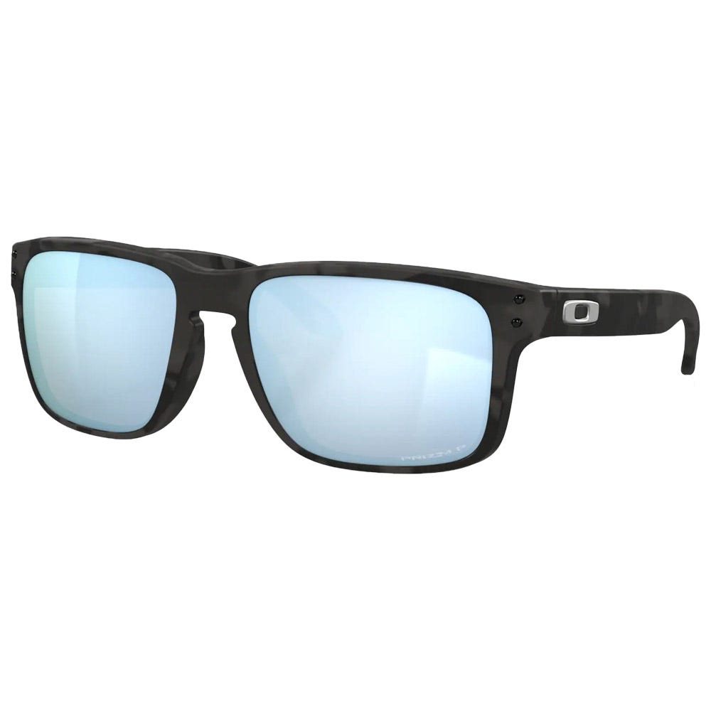Holbrook Matte Black Camo Prizm Deep Water Polarized