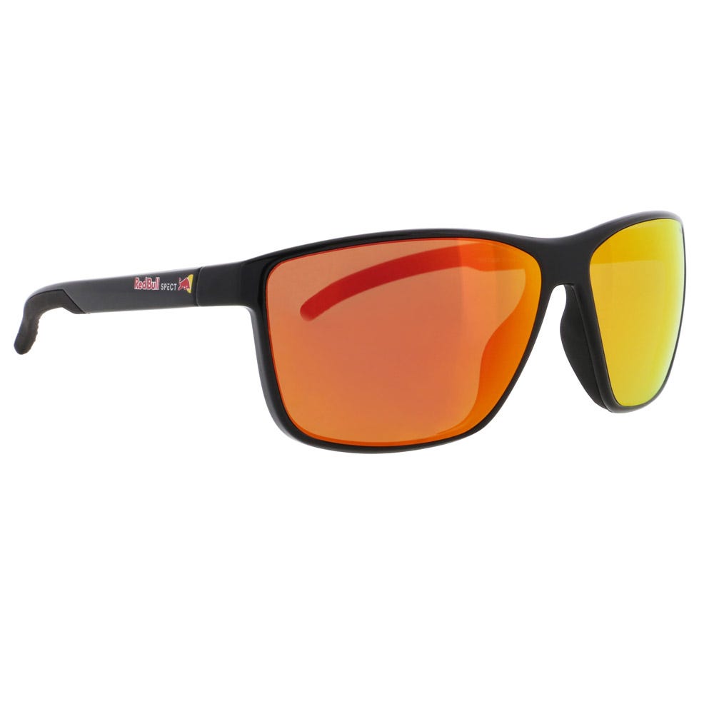 Drift Shiny Black Black Rubber Brown Red Mirror