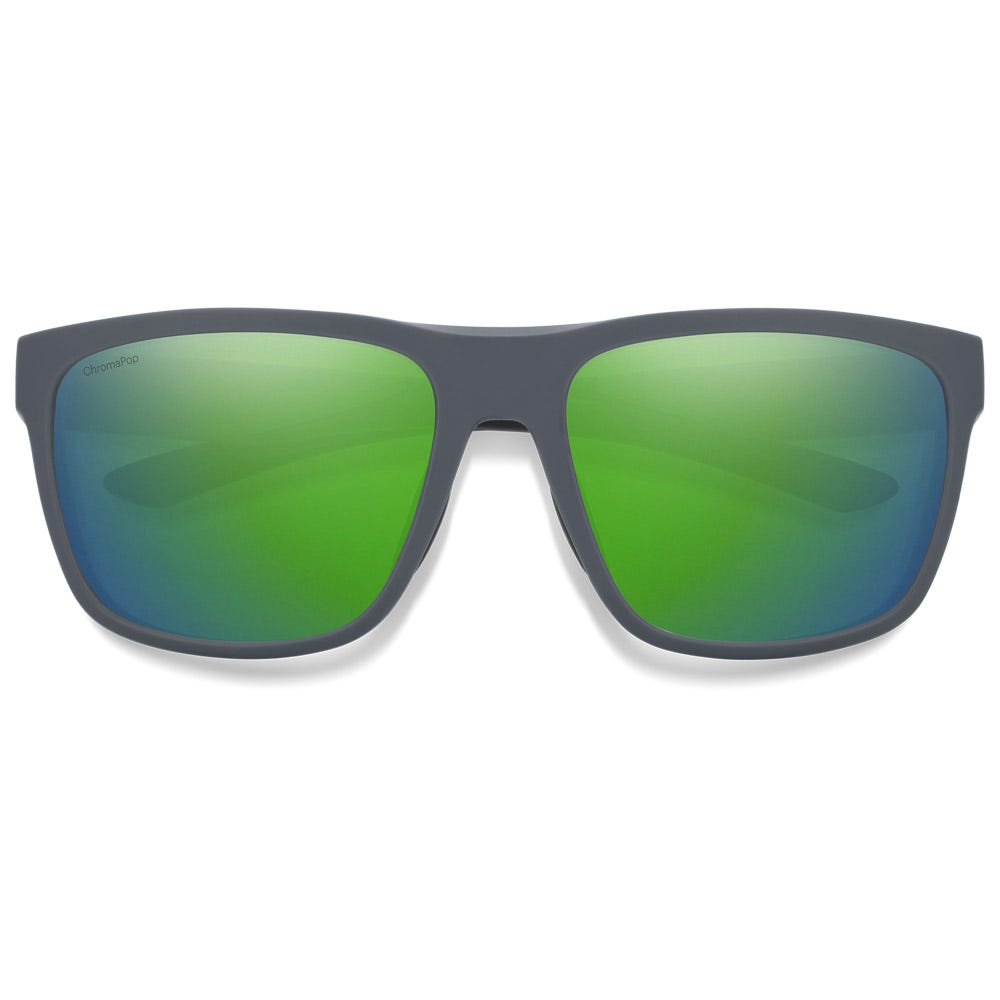 Barra Matte Cement Chromapop Polarized Green Mirror