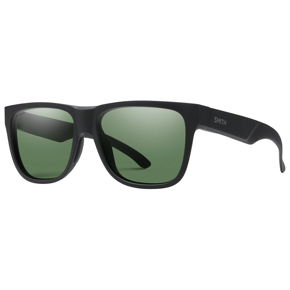Lowdown 2 Matte Black Chromapop Polarized Gray Green
