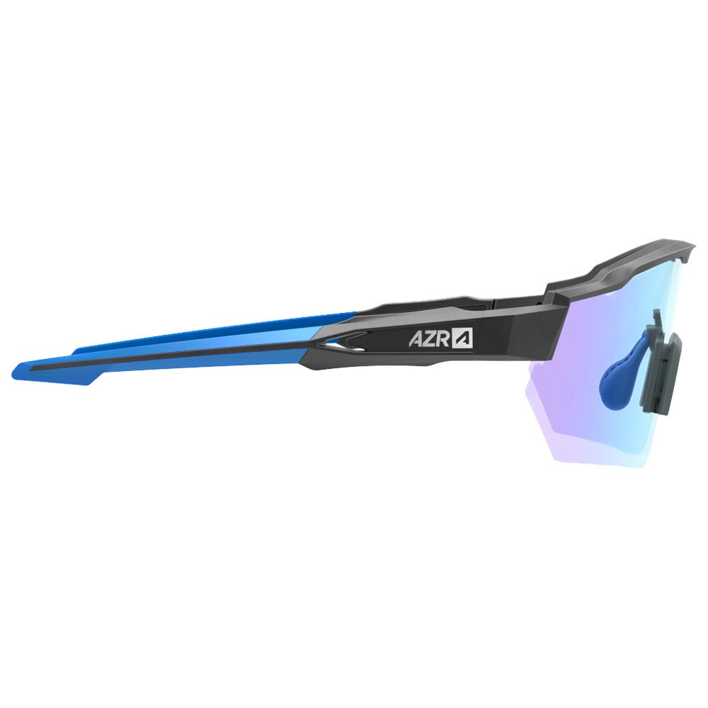 Race Rx Noire Mate Photochromique Irisé Bleue