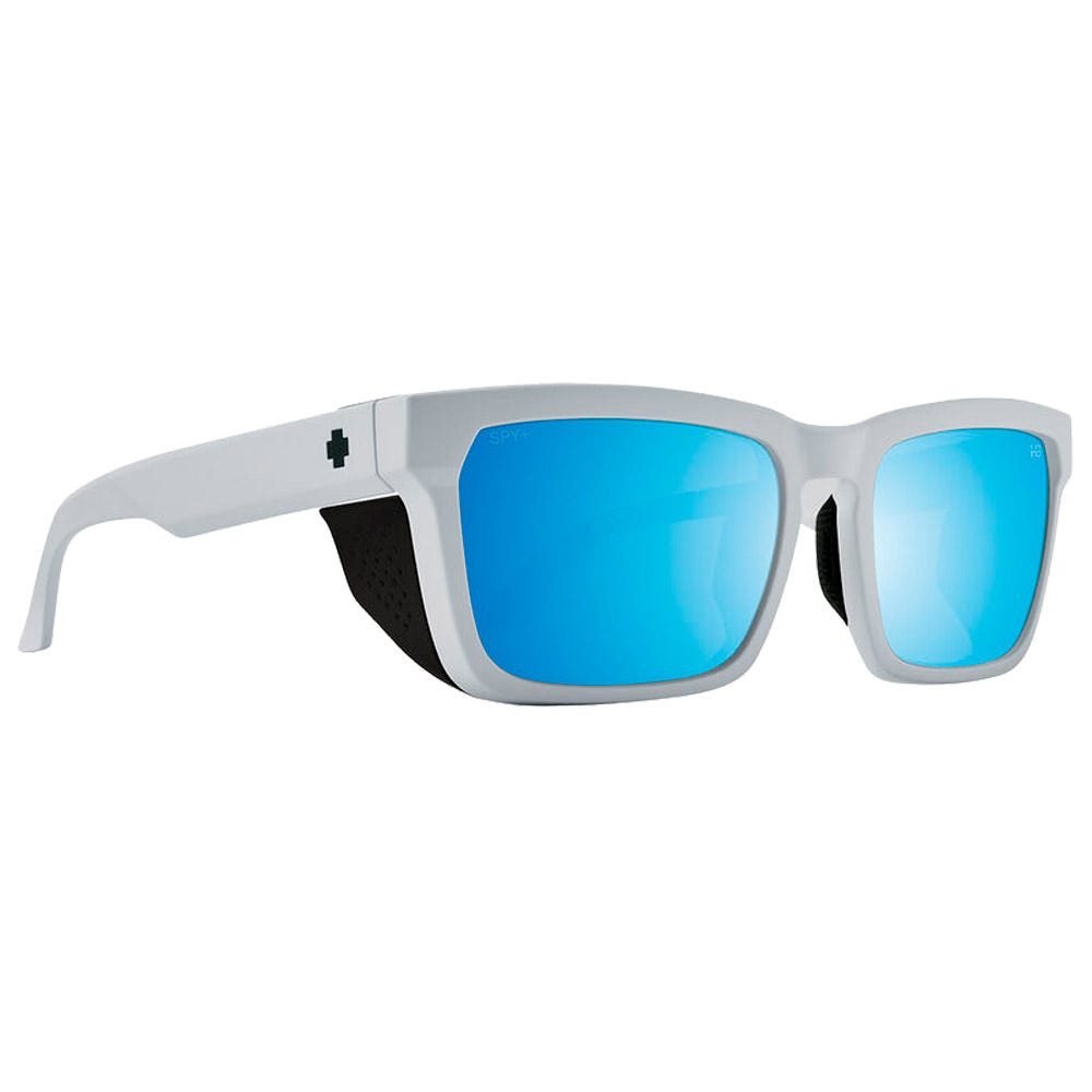 Helm Tech Matte White Happy Boost Bronze Polar Ice Blue Spectra Mirror
