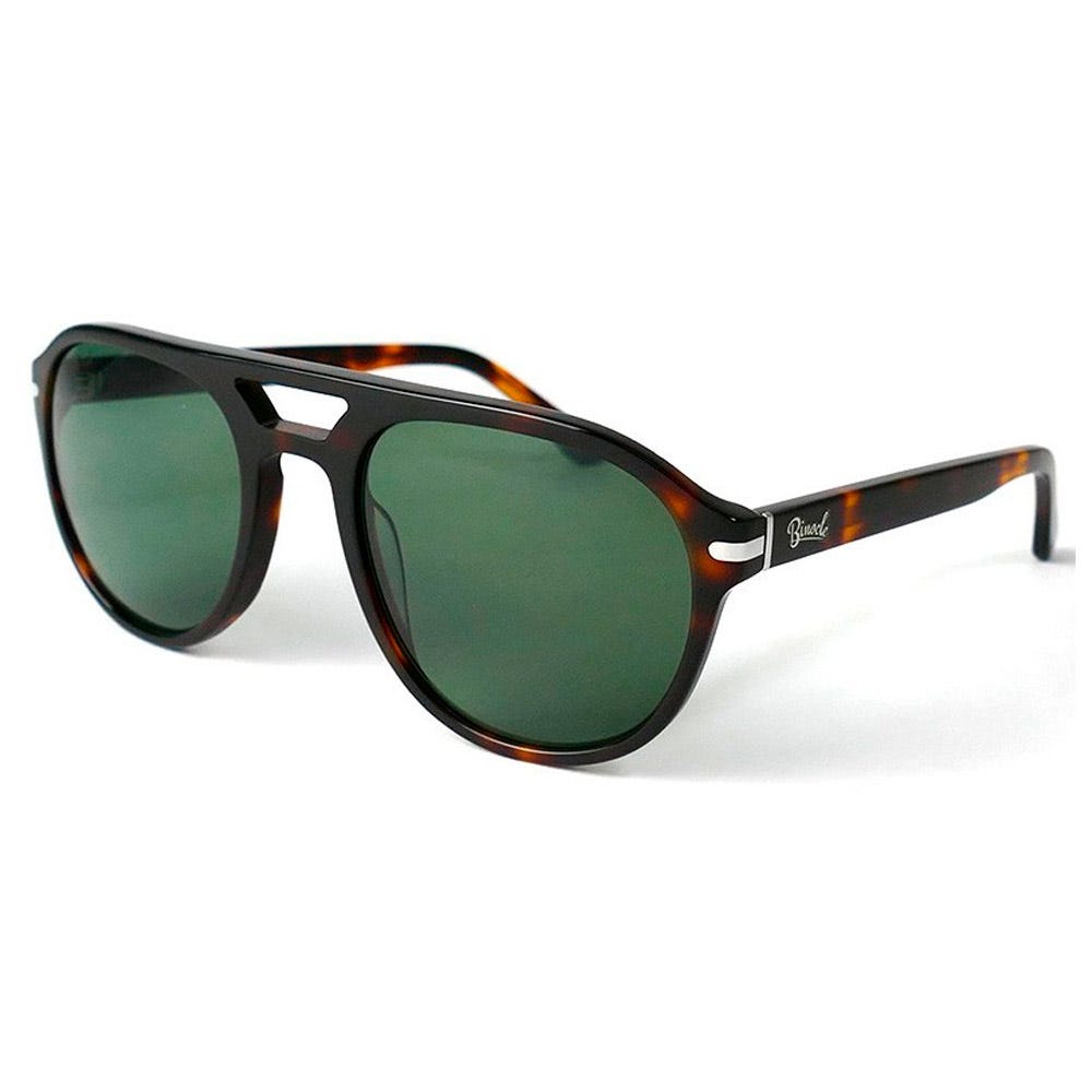 Bradley Shiny Tortoise Grey Green Polarized