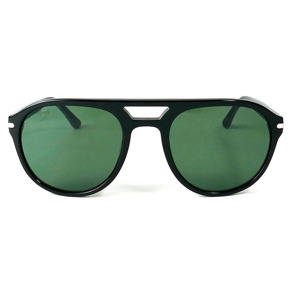 Bradley Shiny Black Grey Green Polarized