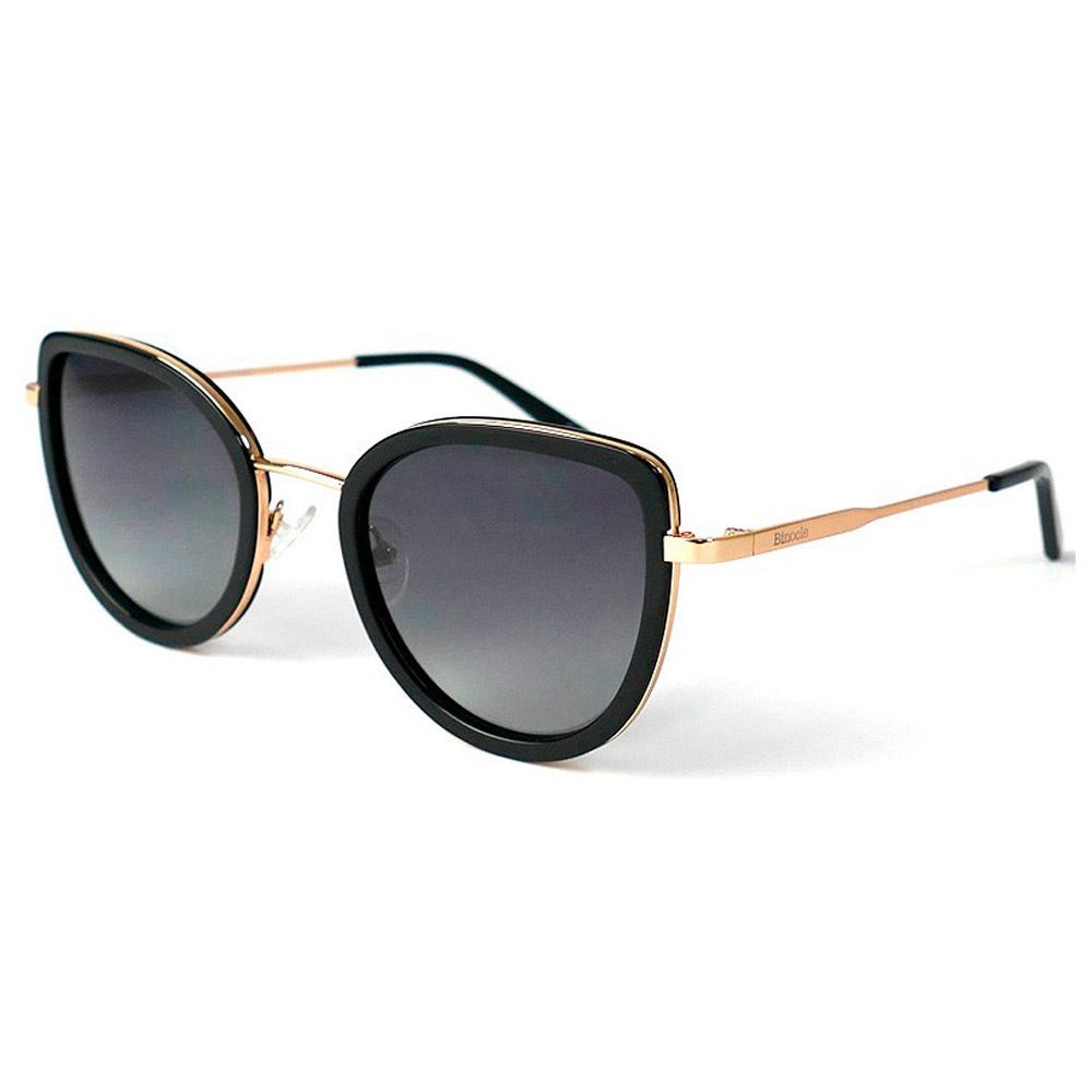 Lisa Shiny Gold Black Gradient Grey Polarized