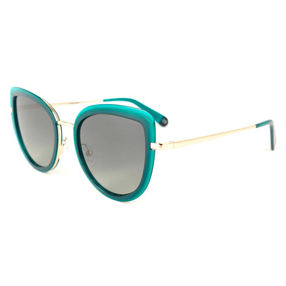 Giulia Shiny Gold Turquoise Gradient Grey Polarized