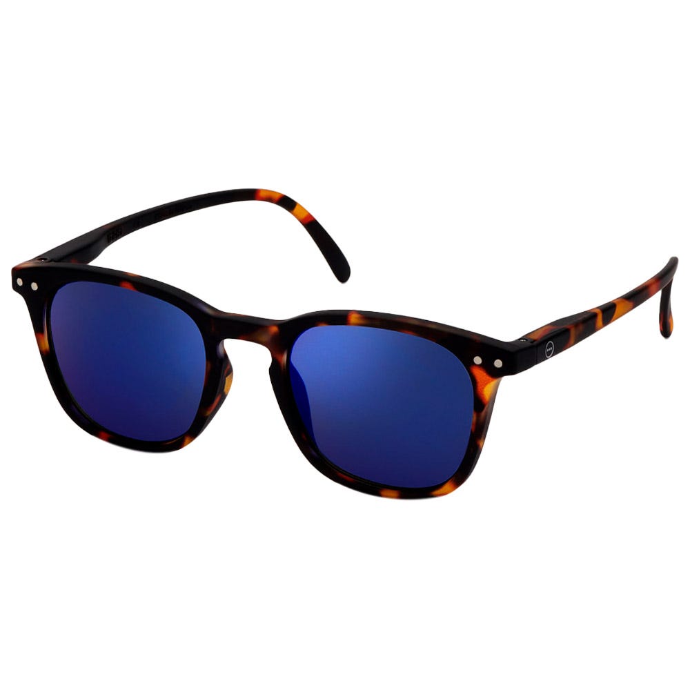 Junior Sun #E Tortoise Soft Blue Mirror