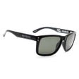 Pozz' Polished Black Green Polarized