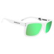 Pozz' White Smoke Green Revo Cx Polarized