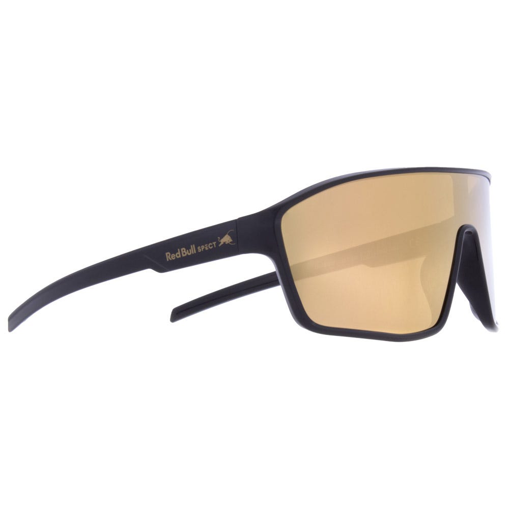Daft Shiny Black Smoke Gold Mirror