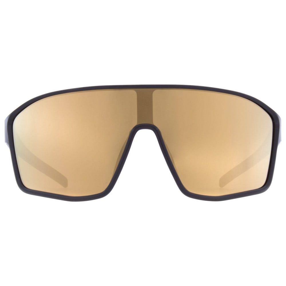 Daft Shiny Black Smoke Gold Mirror