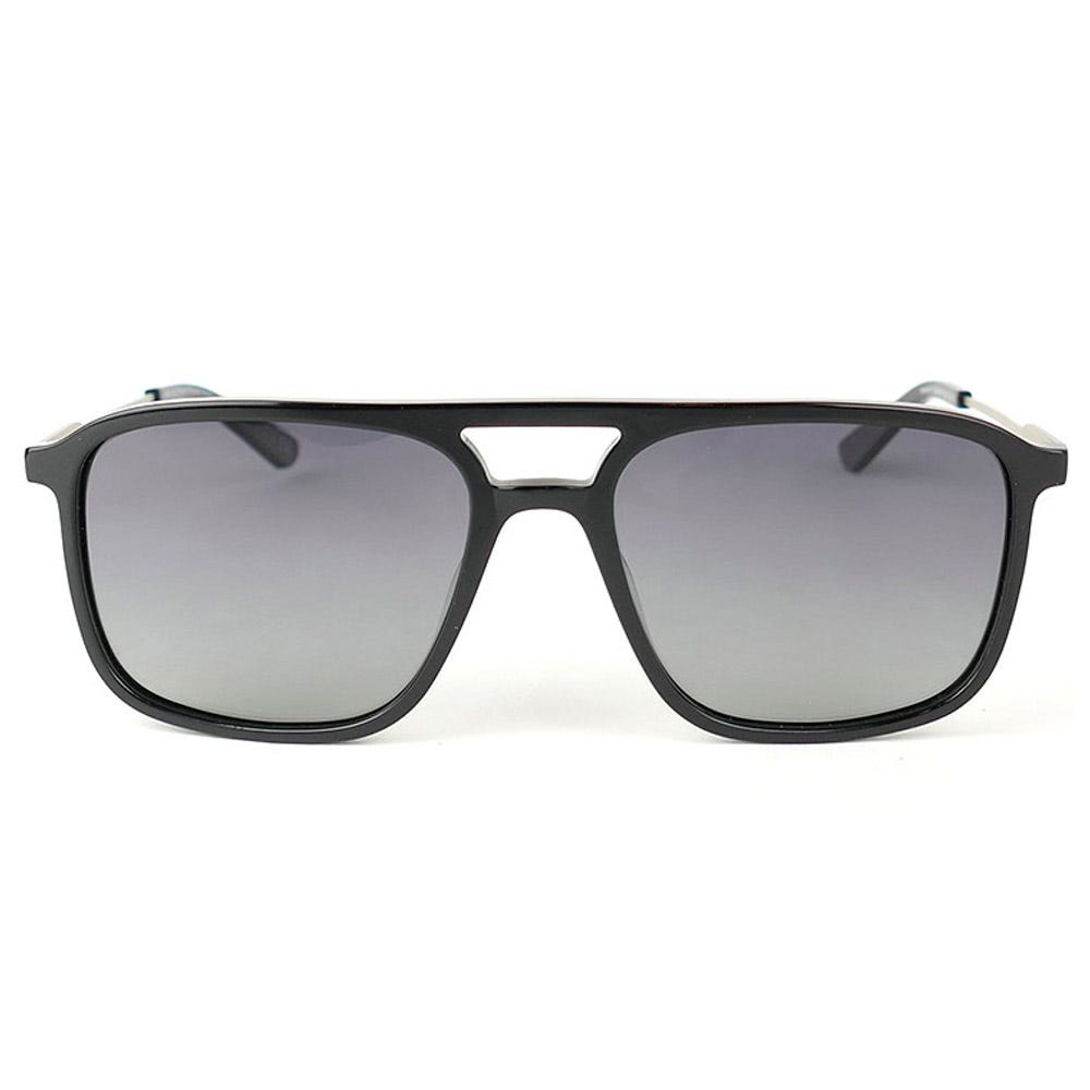 Milano Silver Black Grey Polarized