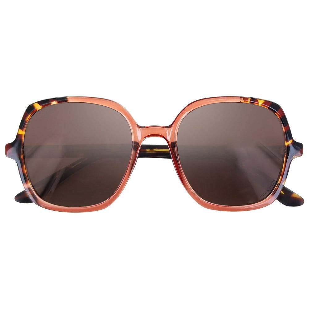 Monique Pink Tortoise Gradient Lens Polarized