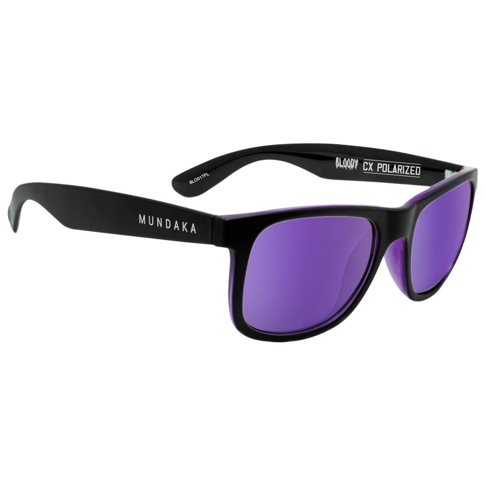 Bloody Black Purple Smoke Cx Polarized Purple Revo