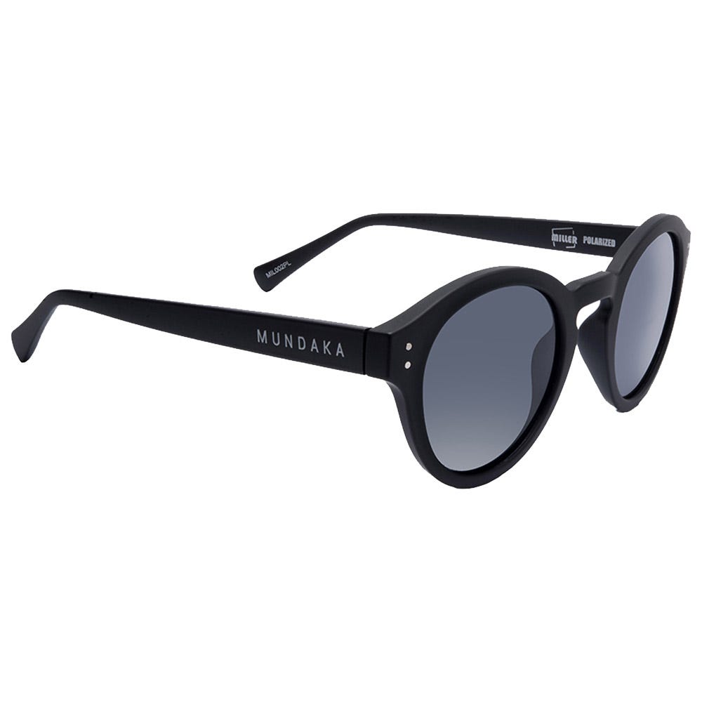 Miller Matte Black Smoke Polarized