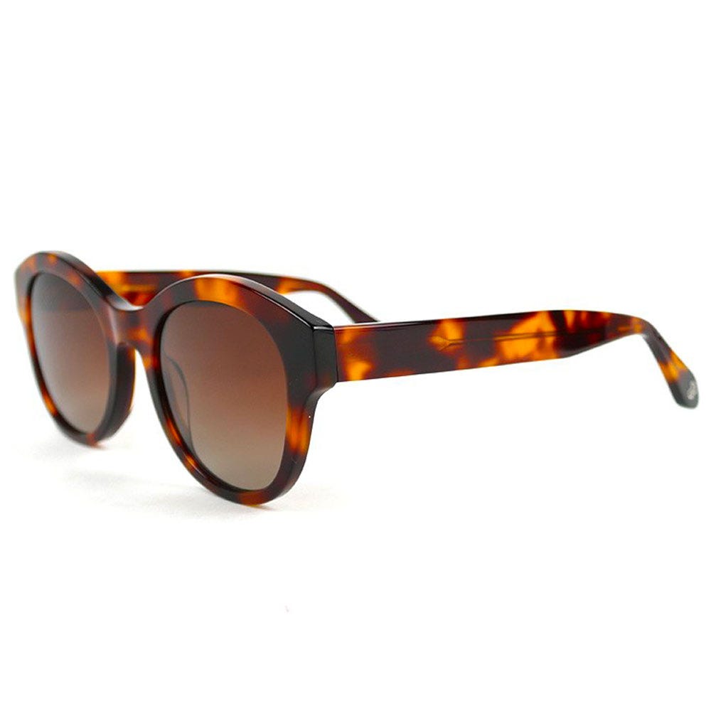 Sophia Shiny Tortoise Gradient Brown Polarized