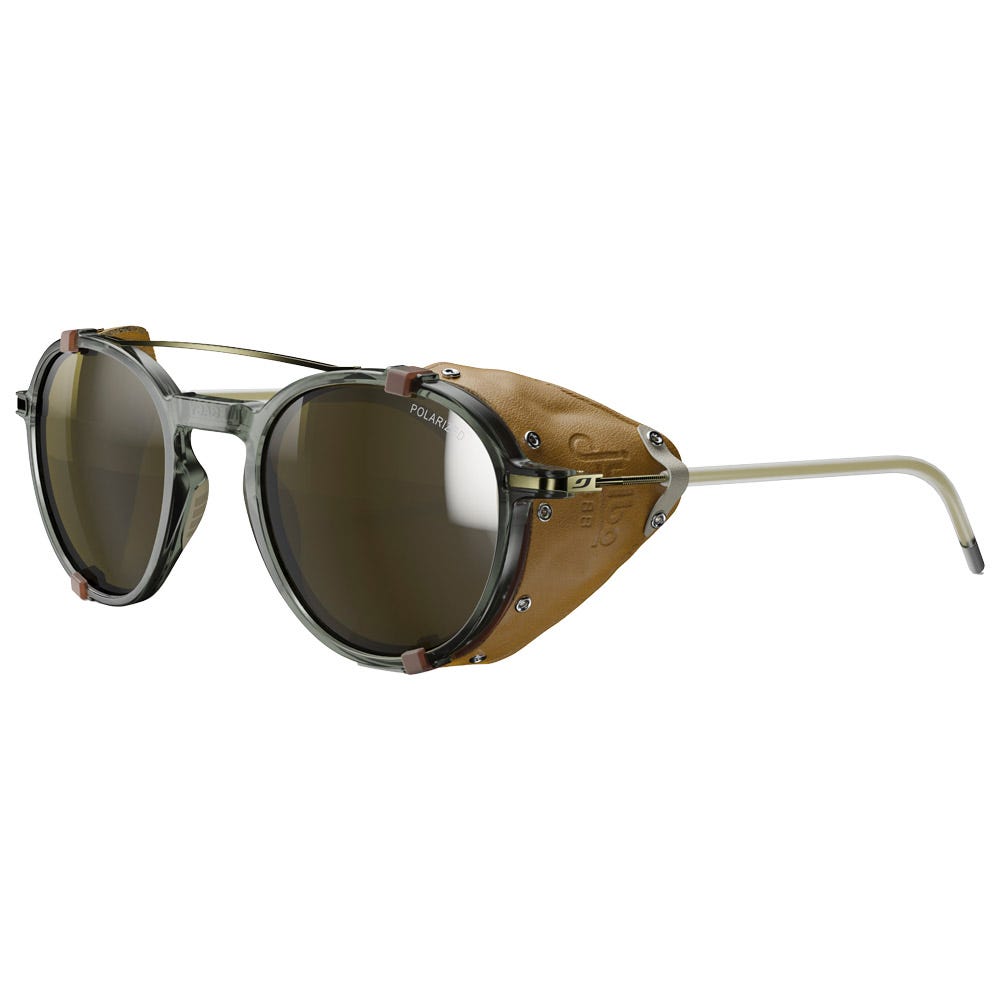 Legacy Translucide Brillant Gris Clair Or Spectron 3 Polarized