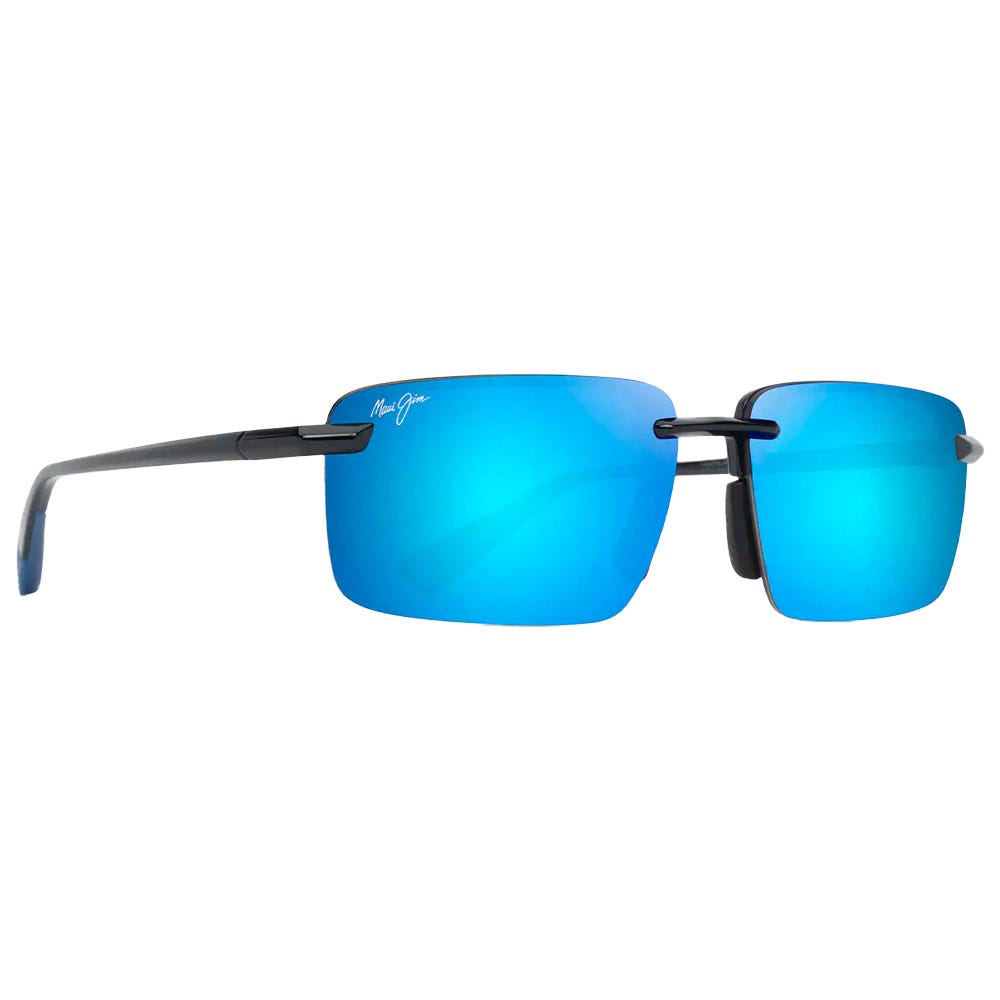 Laulima Asian Fit Noir Brillant Bleu Blue Hawaii MauiPure