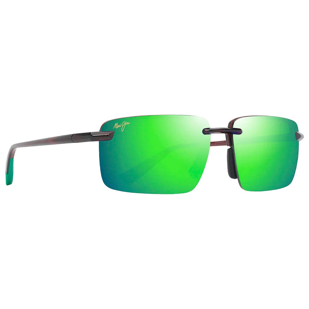 Laulima Asian Fit Marron Transparent Brillant MauiGreen MauiPure