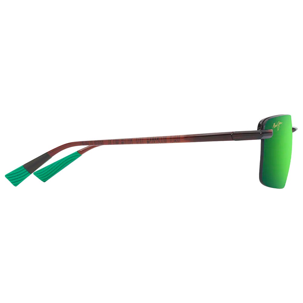 Laulima Asian Fit Marron Transparent Brillant MauiGreen MauiPure