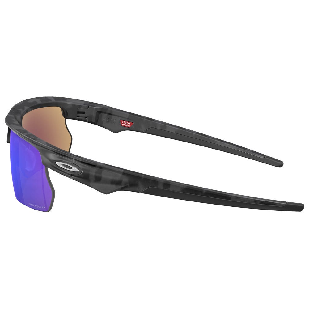 Bisphaera Matte Grey Camo Prizm Sapphire Polarized