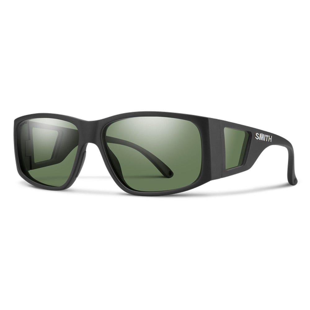Monroe Peak Matte Black Chromapop Polarized Gray Green