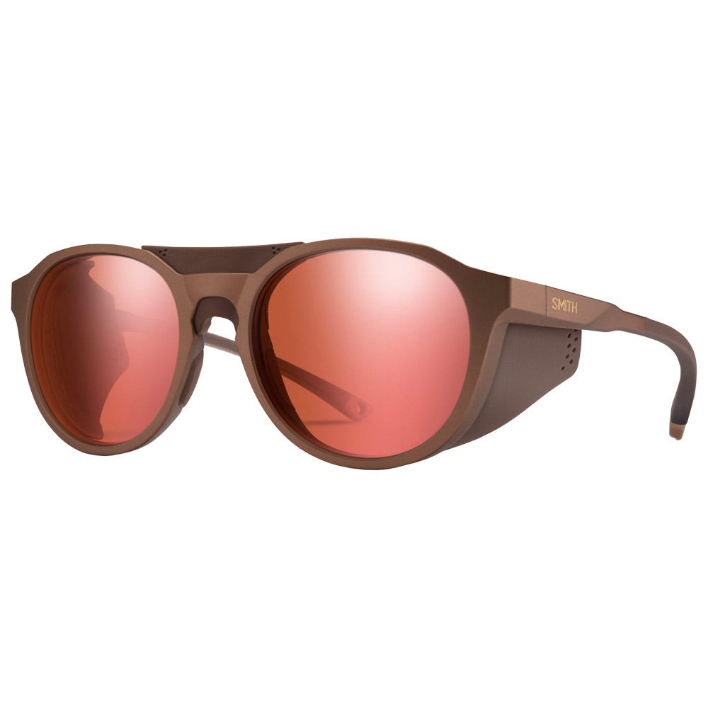 Venture Matte Gold Dust Chromapop Glacier Photochromic Rose Gold Mirror