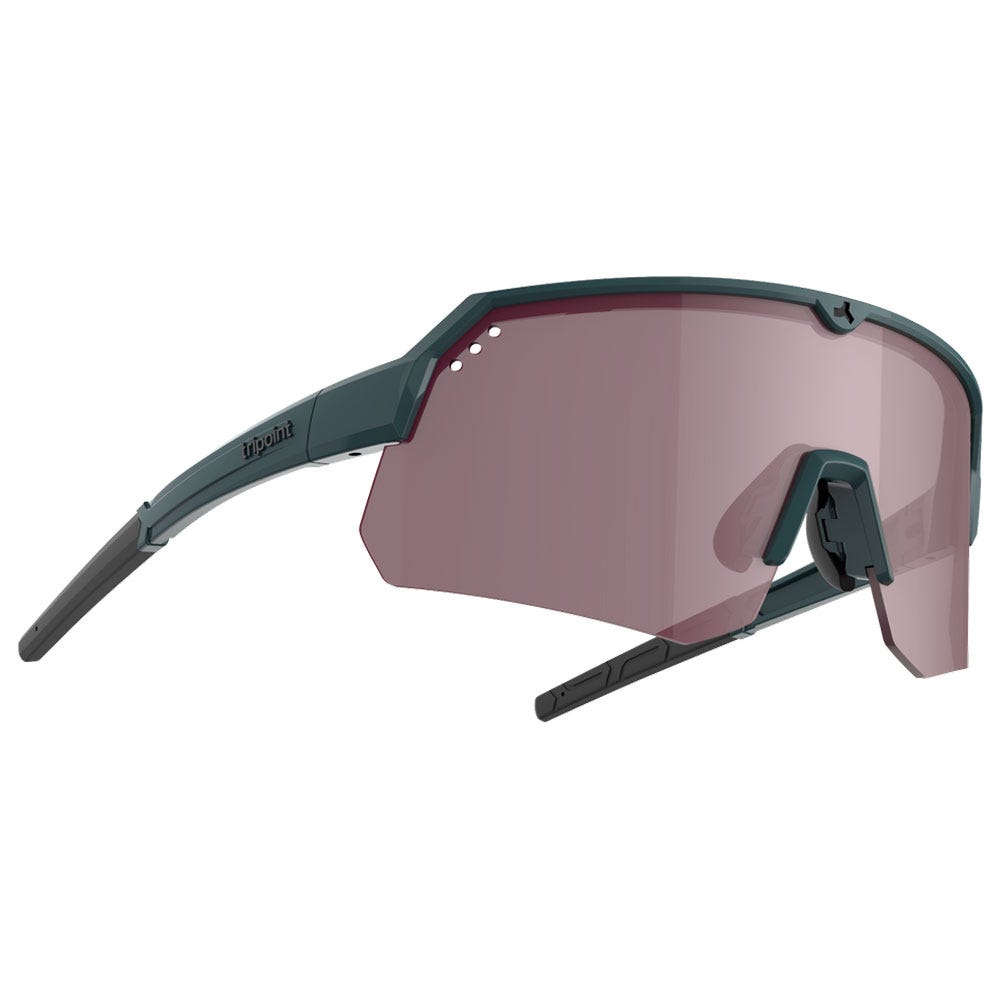Treriksroset Dark Petrol Pink Silver Mirror