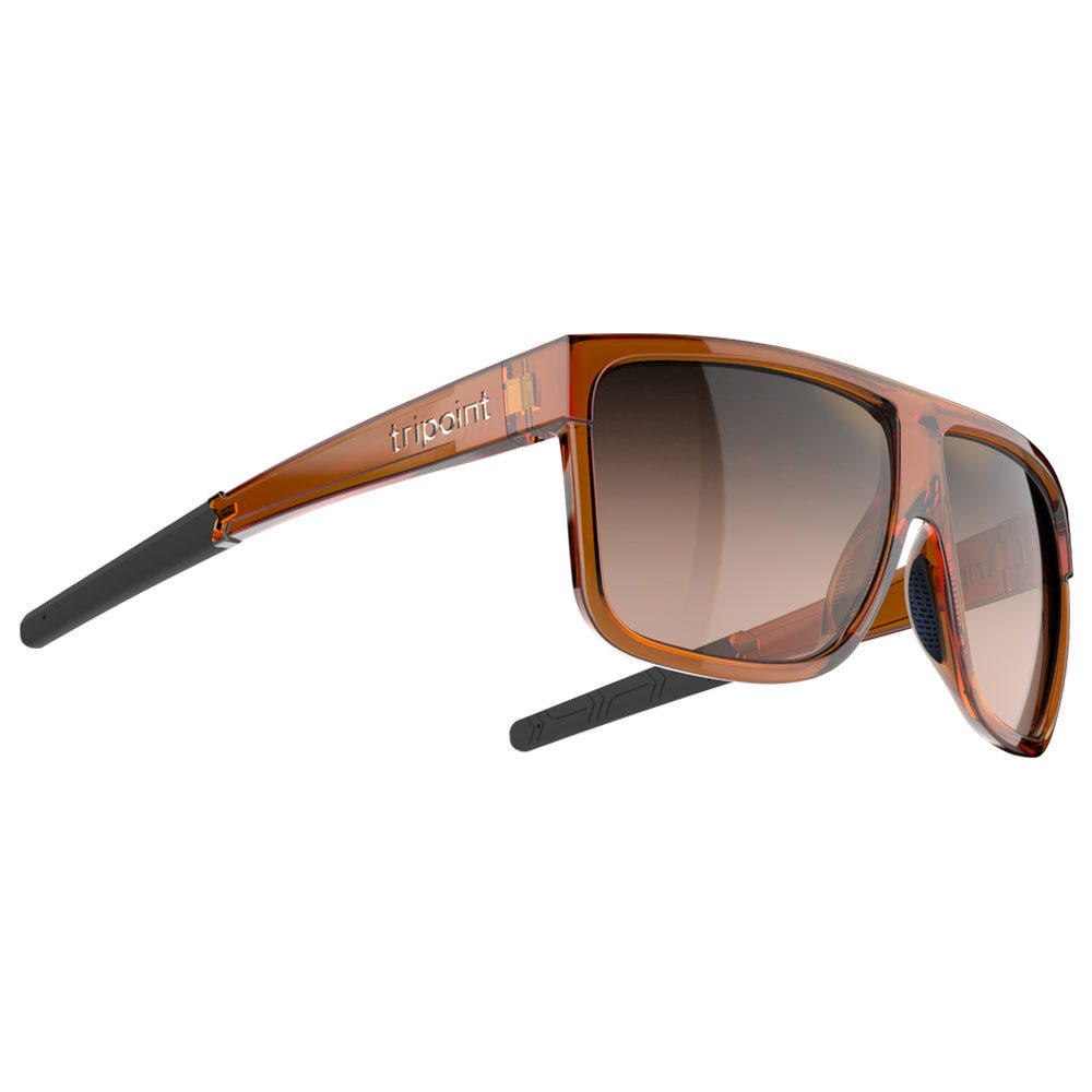 Rajka Shiny Transparent Brown Gradient Brown
