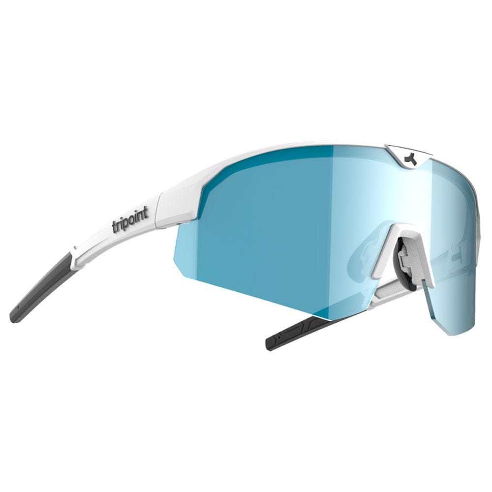 Lake Victoria Matt White Smoke Ice Blue Multi