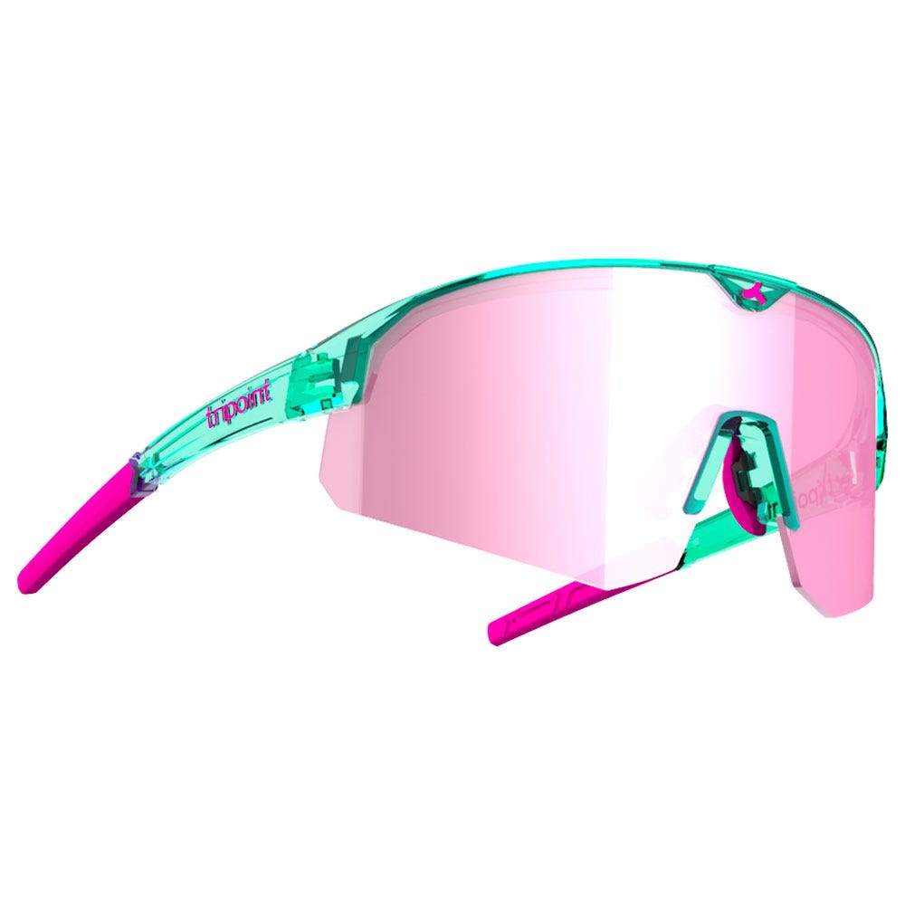 Lake Victoria Small Transparent Turquoise Pink Multi