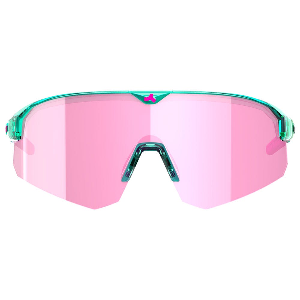 Lake Victoria Small Transparent Turquoise Pink Multi