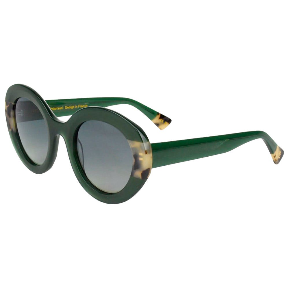 Bianca Shiny Tortoise Tokyo Kaki Gradient Grey Polarized