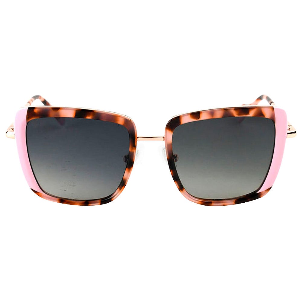 Carla Shiny Gold Pink Gradient Grey Polarized
