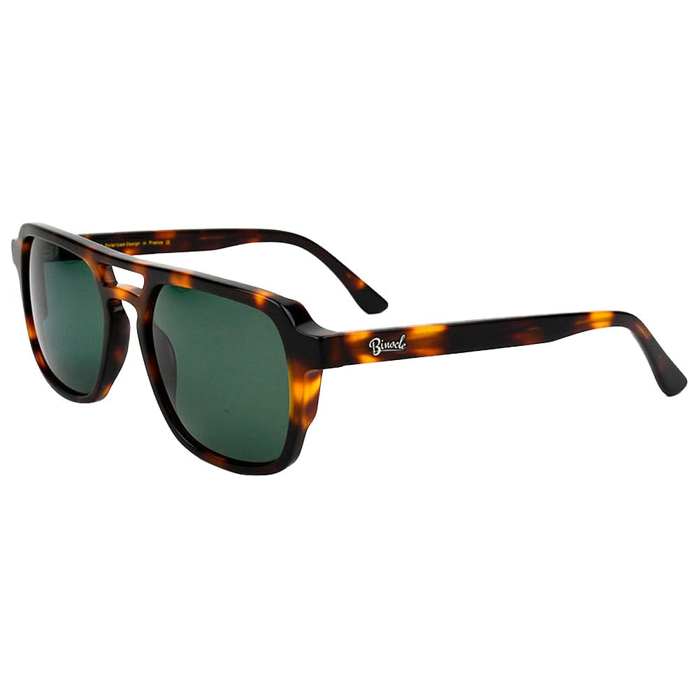 Chandler Shiny Tortoise Green Polarized