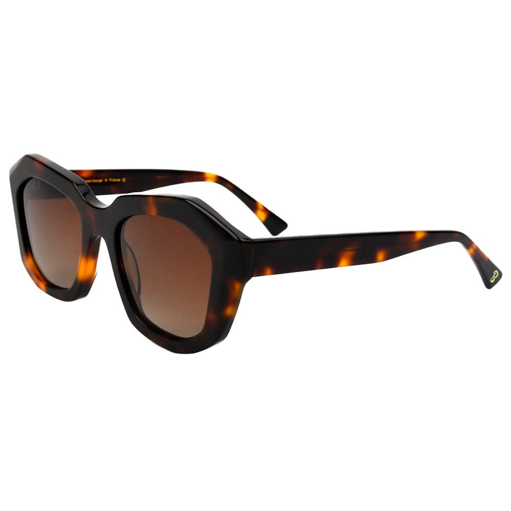 Valentina Shiny Tortoise Brown Polarized