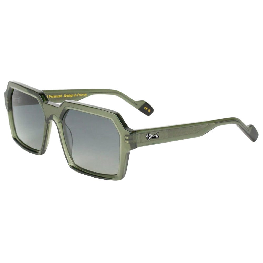 Tyler Shiny Kaki Gradient Grey Polarized