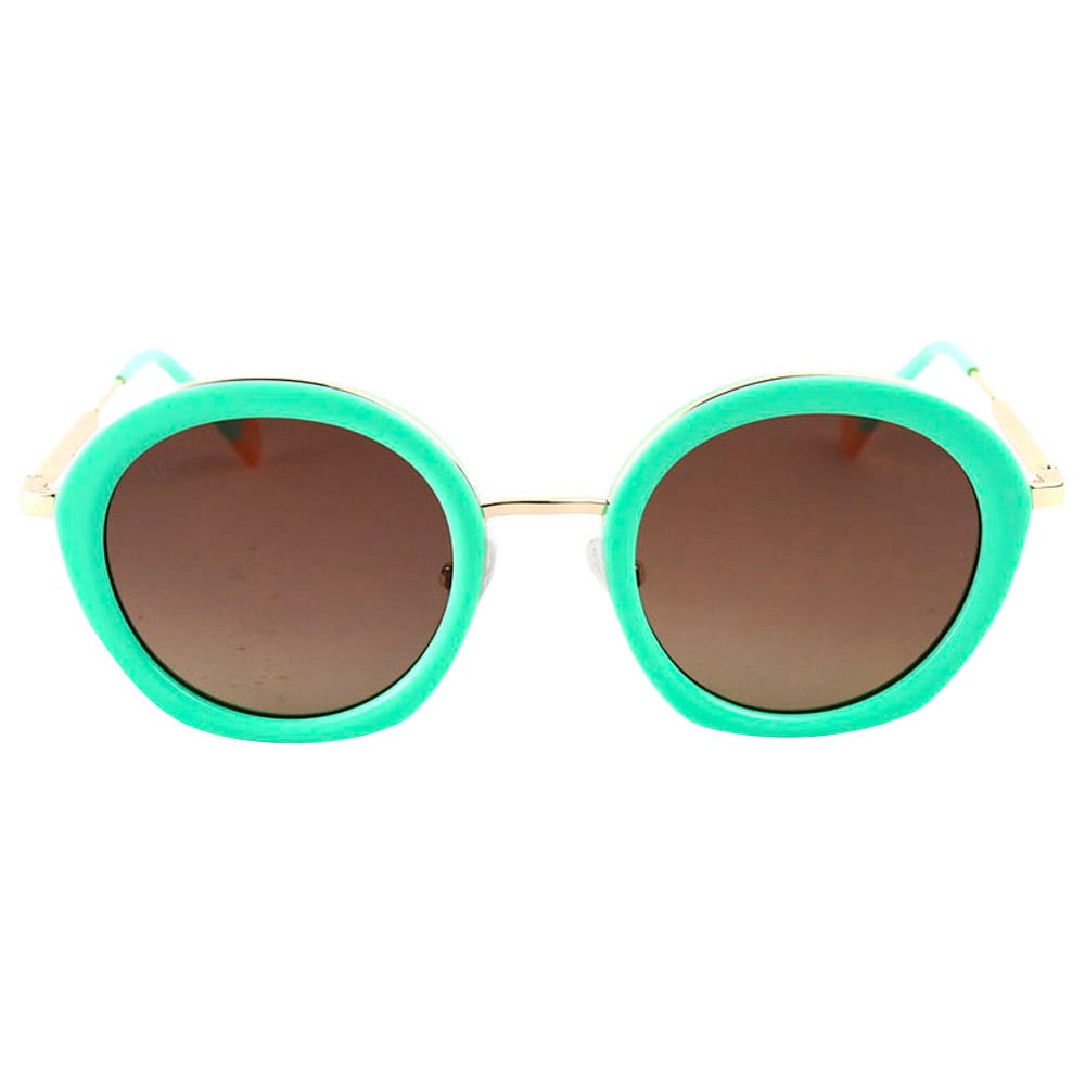 Olivia Shiny Gold Pastel Green Gradient Grey Polarized