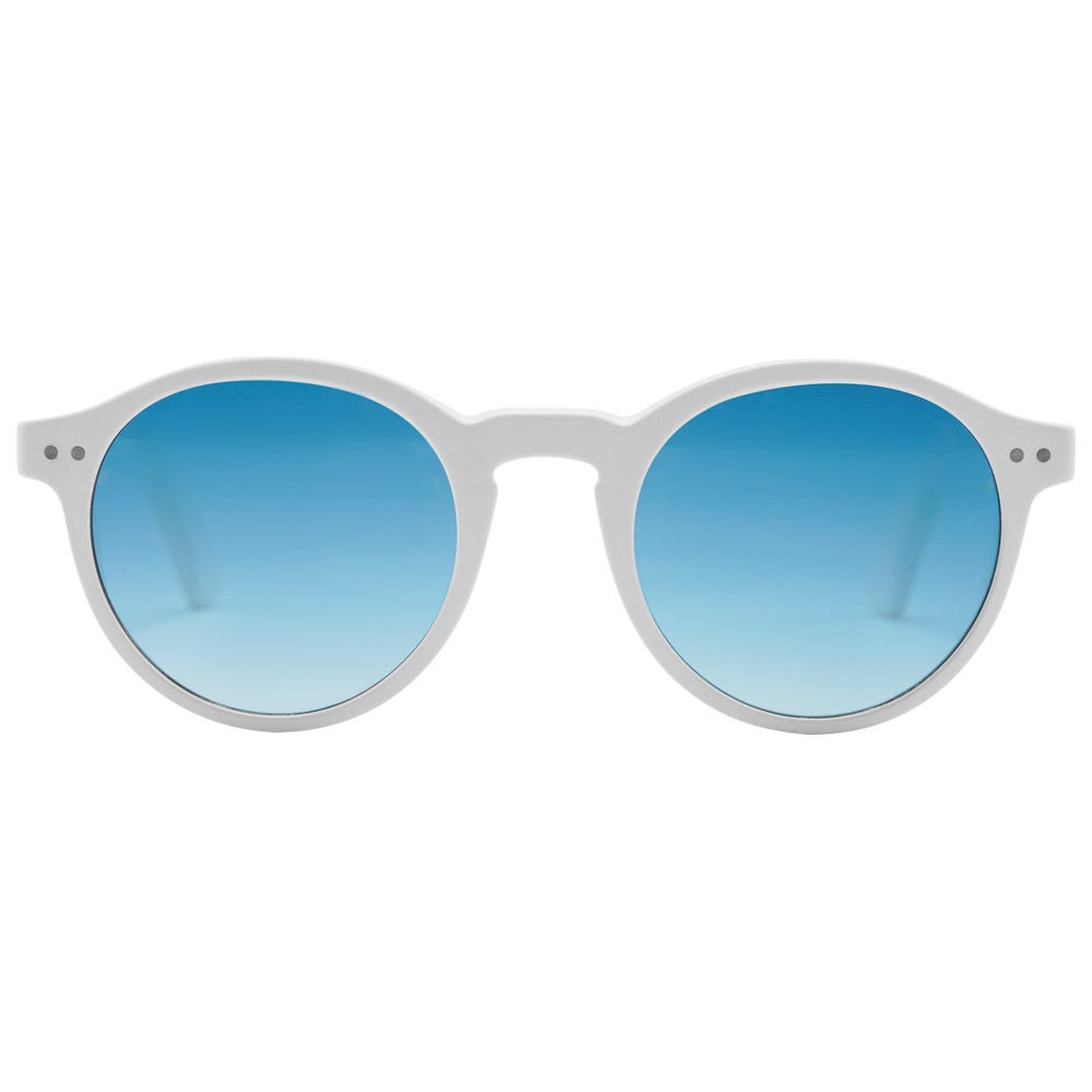 Ride On Matt White Gradient Blue