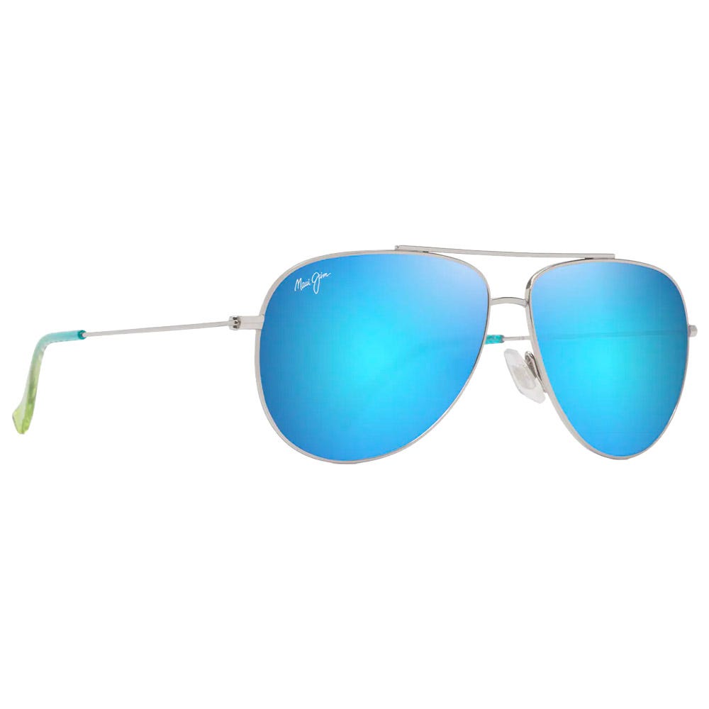 Hauoli Argent Brillant Bleus Verts Bleu Hawaï MauiPure