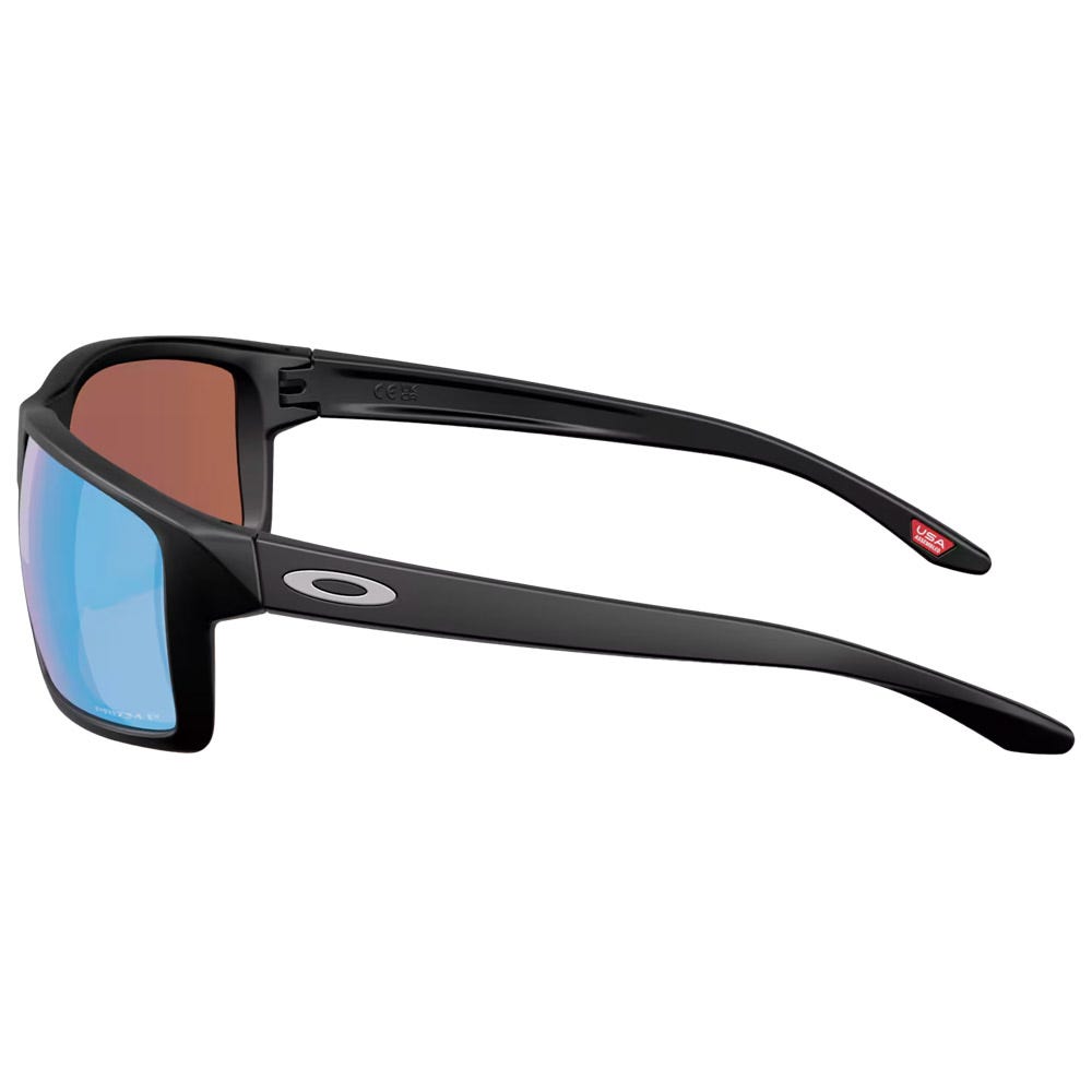 Gibston XL Matte Black Prizm Deep Water Polarized