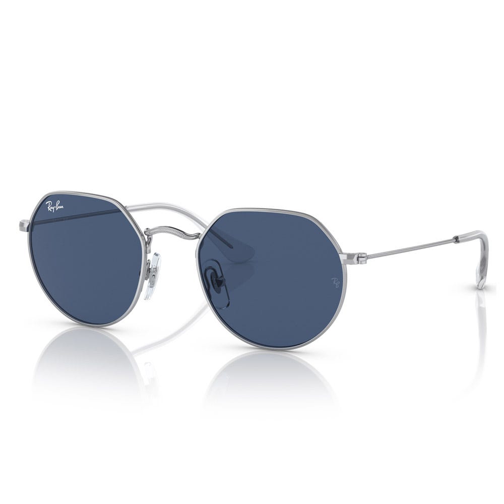 Jack Kids Polished Silver Dark Blue