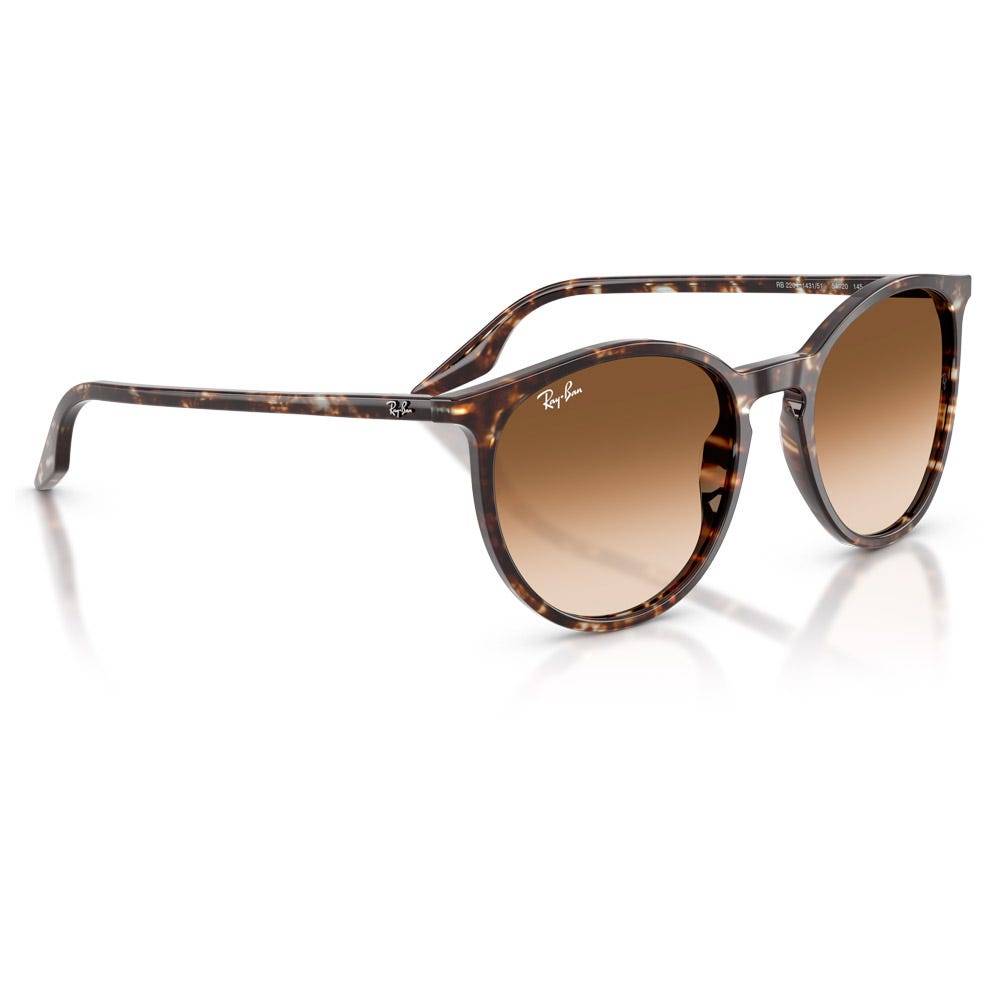 RB2204 Polished Havana Tortoise Yellow Gradient Brown Clear