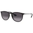 RB4171 Erika Classic Matte Rubber Black Gradient Grey