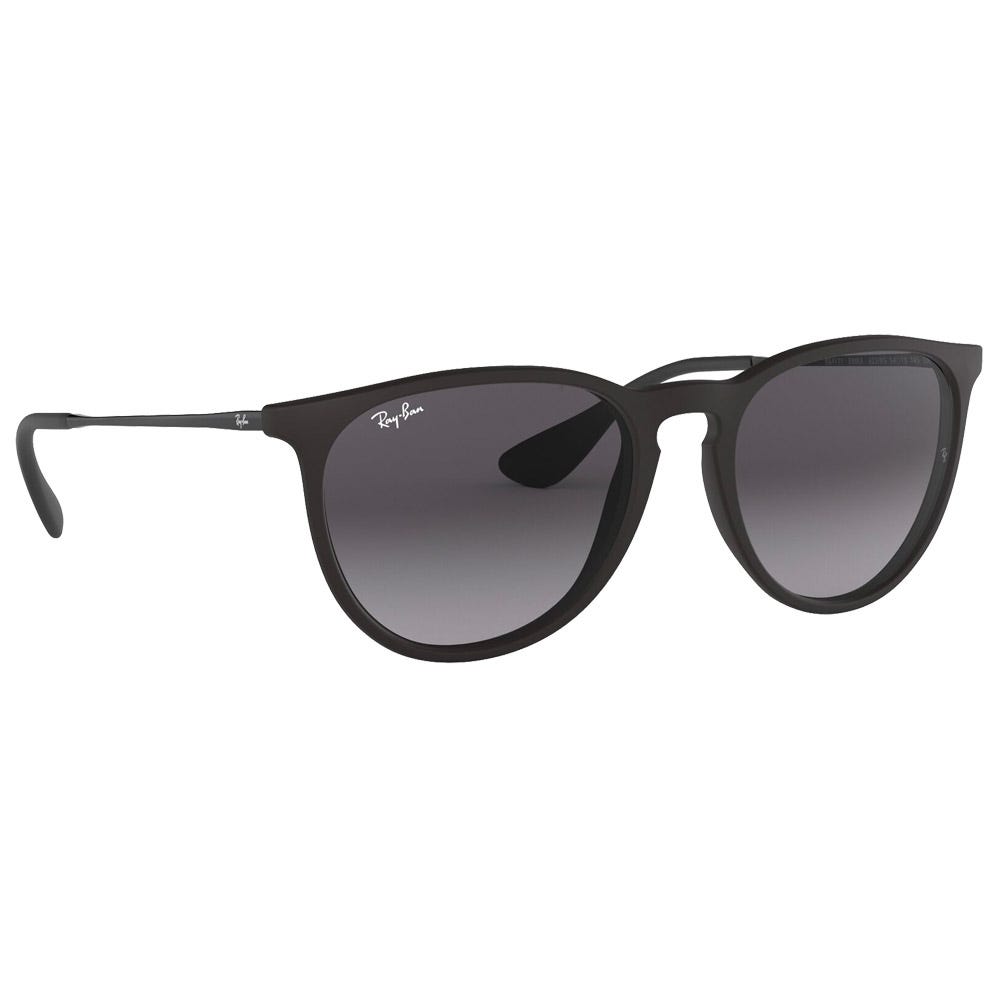 RB4171 Erika Classic Matte Rubber Black Gradient Grey