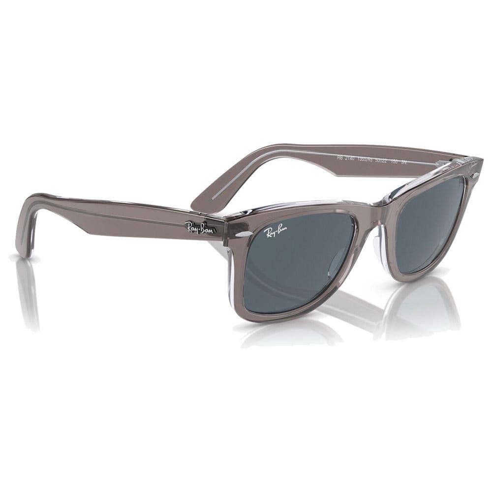 RB2140 Original Wayfarer Classic Polished Grey Transparent Blue